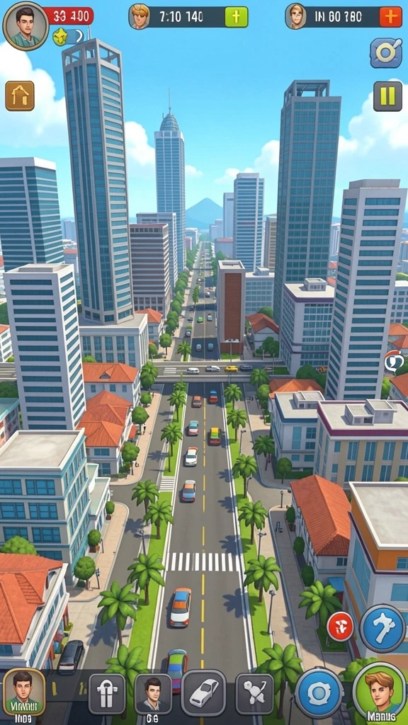 Screenshot menampilkan level yang menantang serta grafik yang menawan.