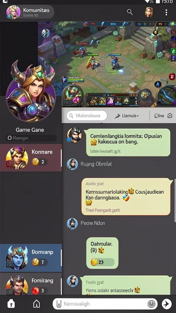 Tampilan antarmuka yang user-friendly dan mudah dinavigasi.