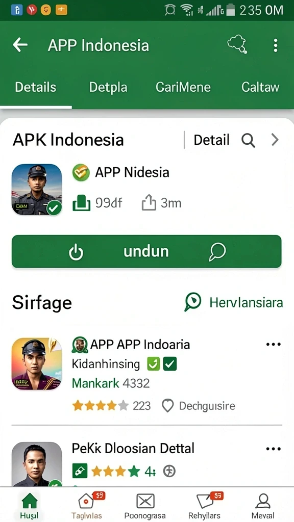 Tampilan antarmuka yang ramah pengguna dan intuitif.