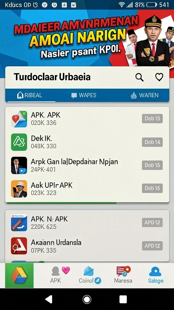 Interface yang ramah pengguna dan mudah dinavigasi.