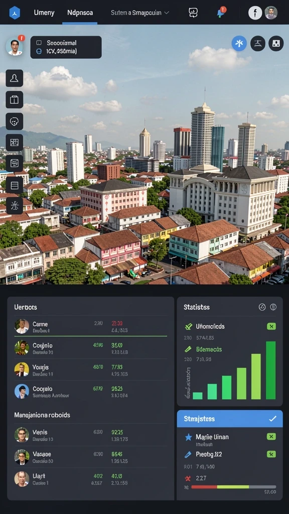 Grafik permainan yang menakjubkan dan penuh warna.