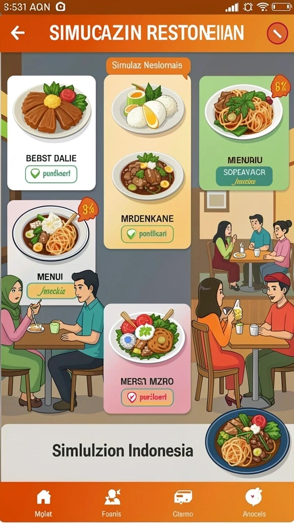 Grafis berkualitas tinggi yang memanjakan mata.