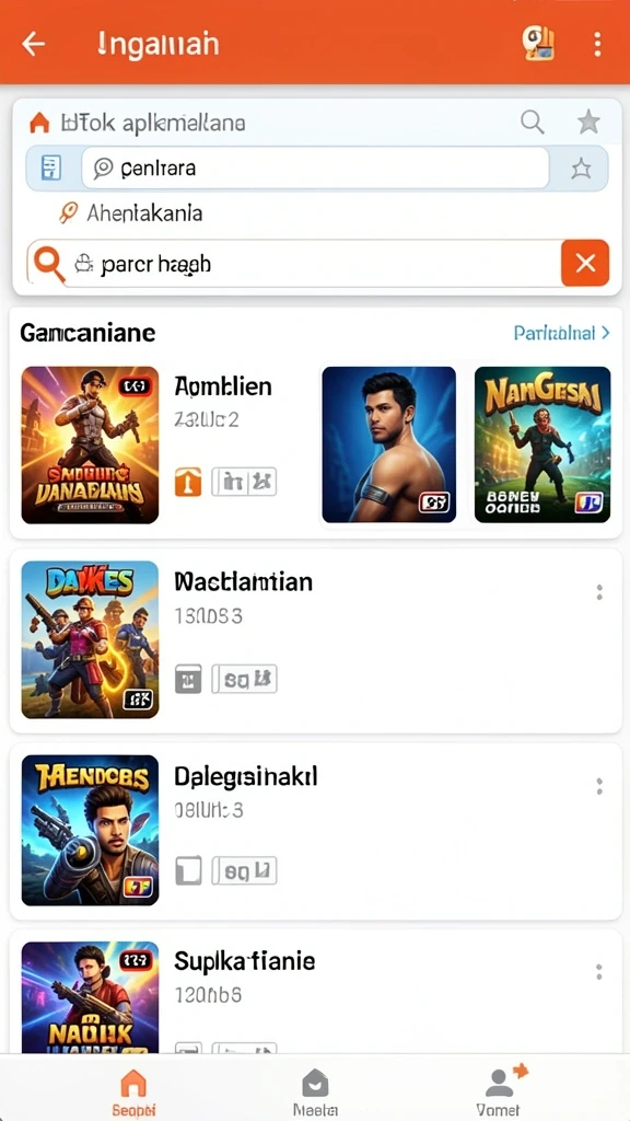 Penggunaan karakter yang unik dan beragam.