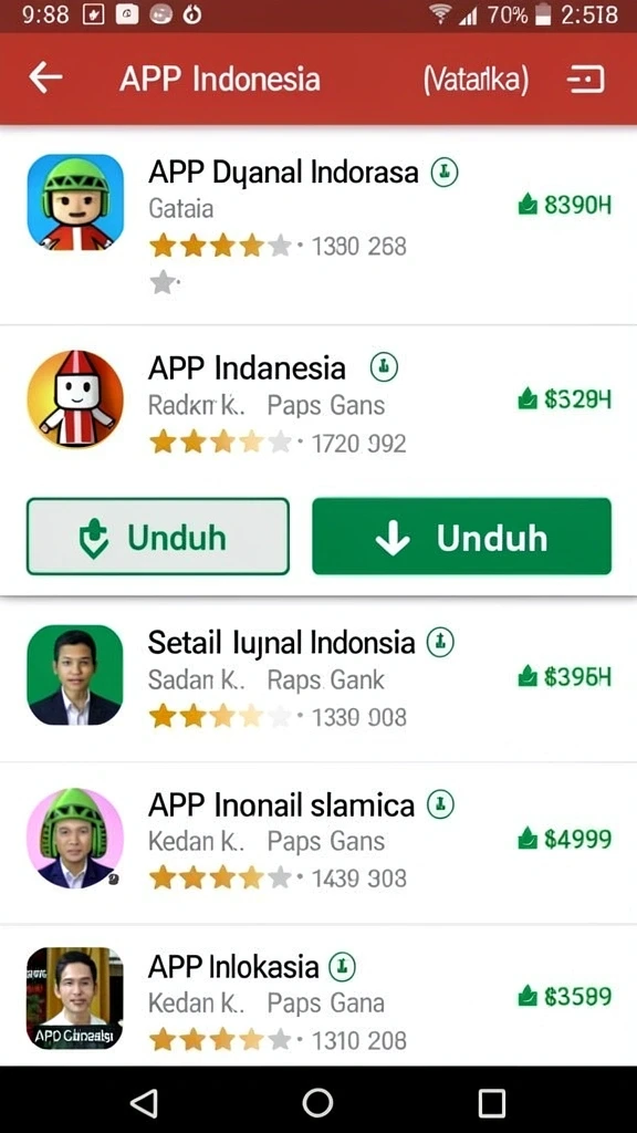 Fitur turnamen yang menambah kompetisi seru.