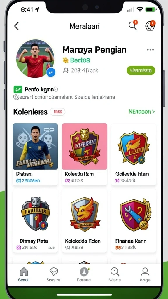 Tampilan antarmuka yang menarik dan intuitif.