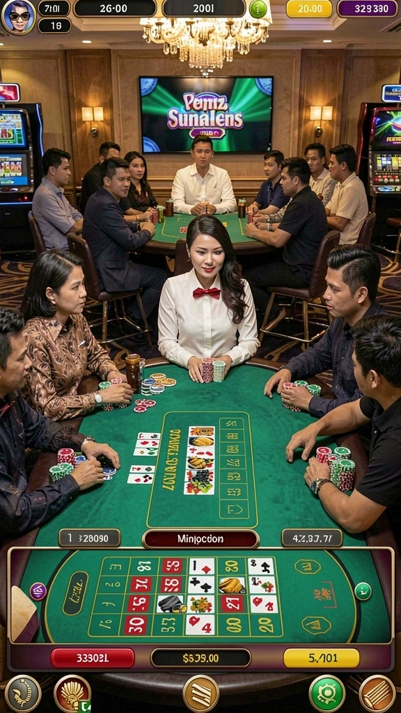 Fitur sosial untuk berinteraksi dengan teman.