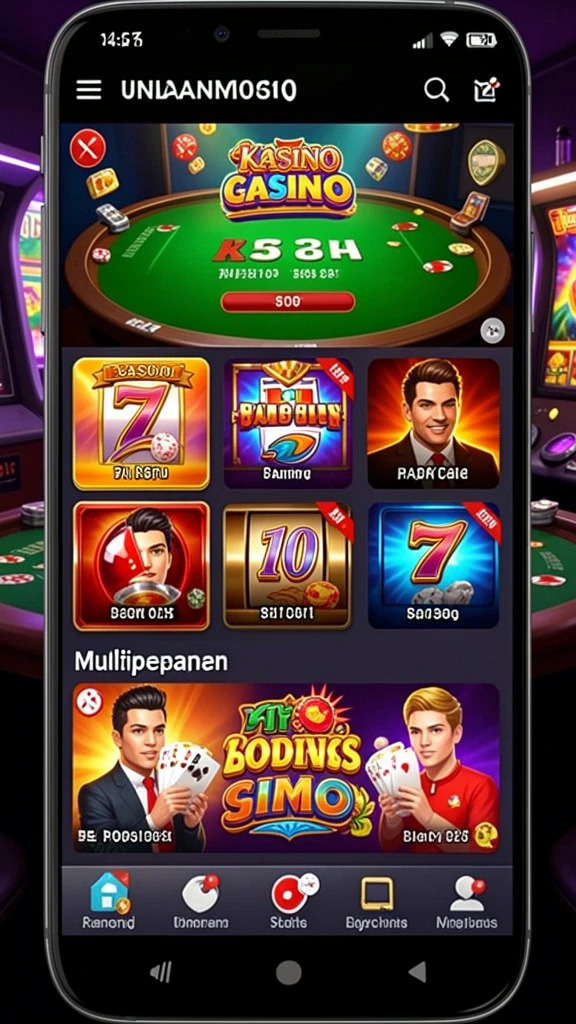 Tampilan level pertama yang menantang dan menarik.