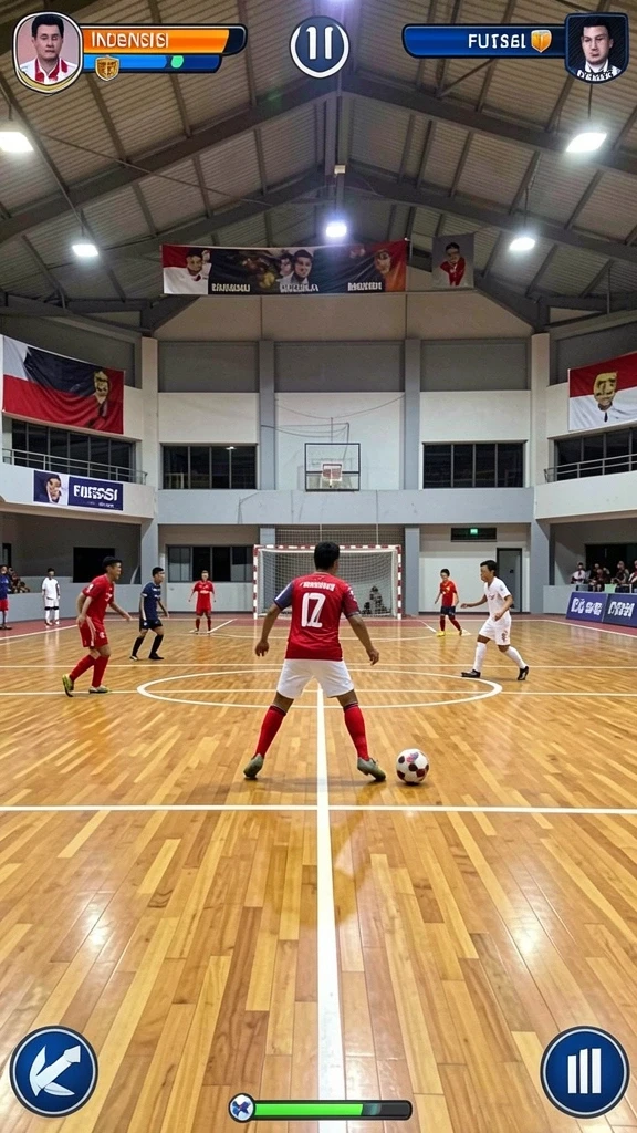 Screenshot dari salah satu level menantang di DANA777.