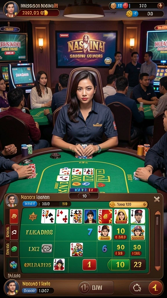 Tampilan awal game yang menarik dan penuh warna.