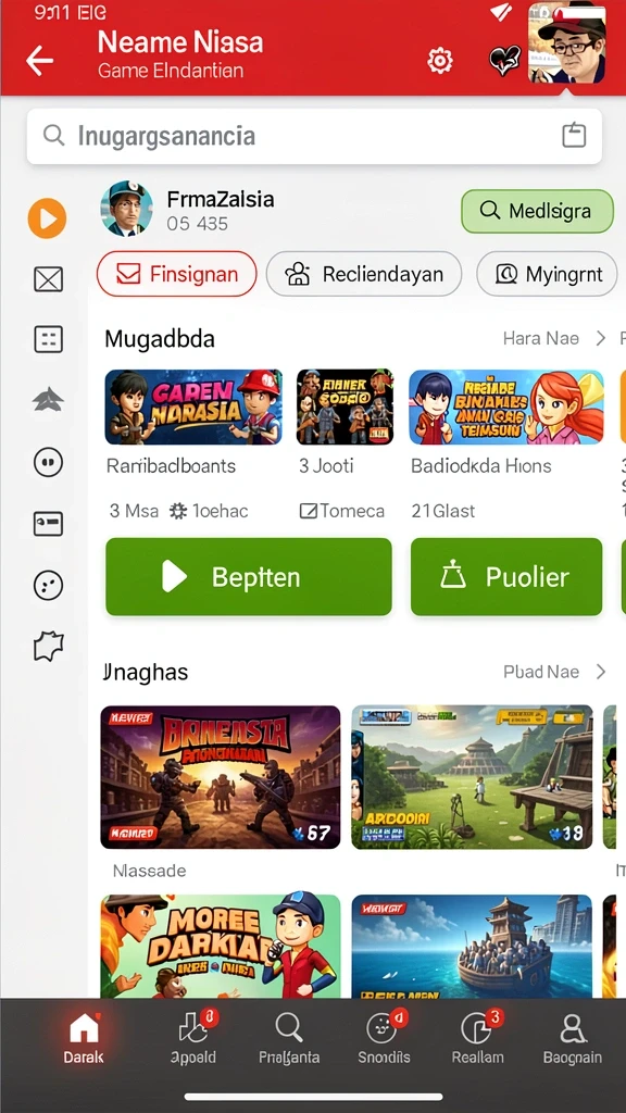 Gameplay yang dinamis dan seru.