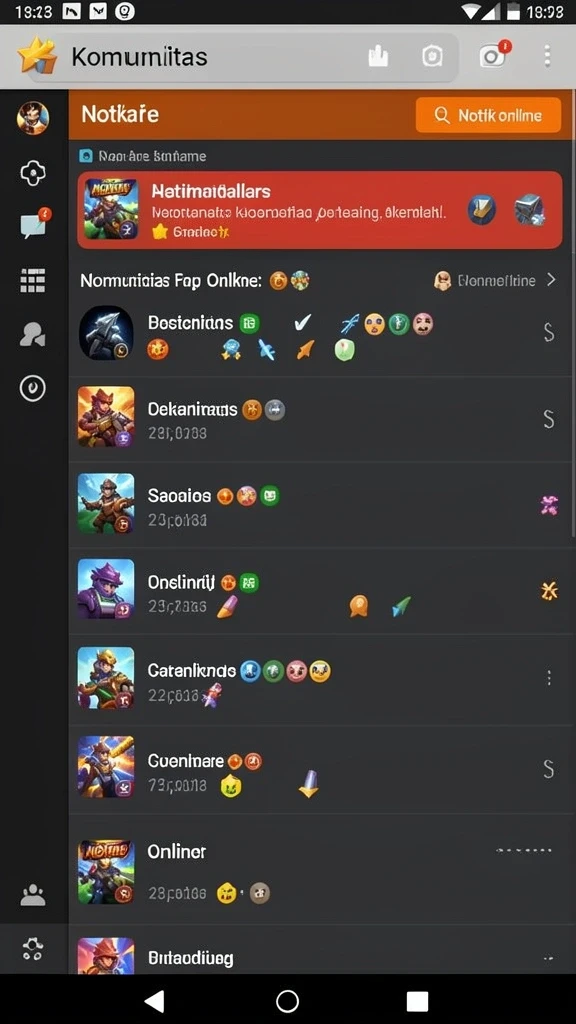 Aksi seru dalam pertempuran multiplayer.