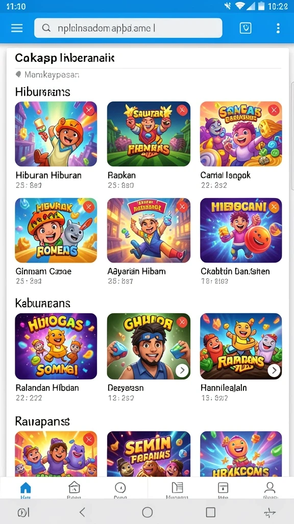 Tampilan antarmuka yang menarik dan mudah digunakan.