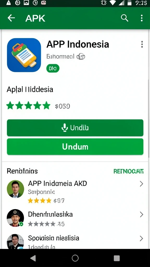 Tampilan antarmuka yang bersih dan menarik.