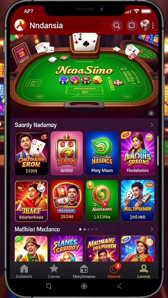 Tampilan awal GEBYAR4D yang menarik dan mudah dinavigasi.