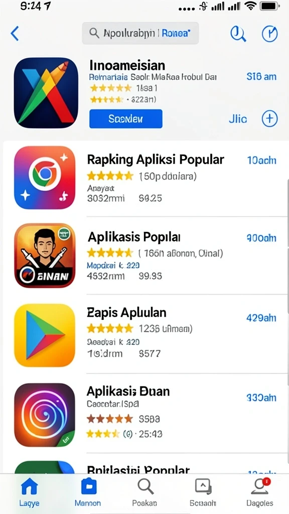 Tampilan utama GUATOGEL yang menarik.