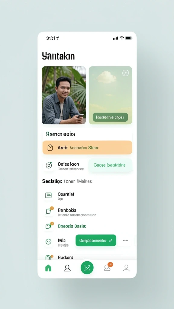 Tampilan antarmuka yang intuitif dan menarik.