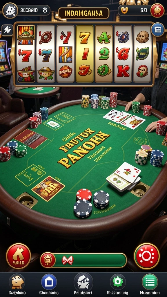 Beragam pilihan permainan slot yang seru.