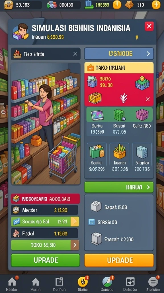 Tampilan antarmuka yang user-friendly dan menarik.