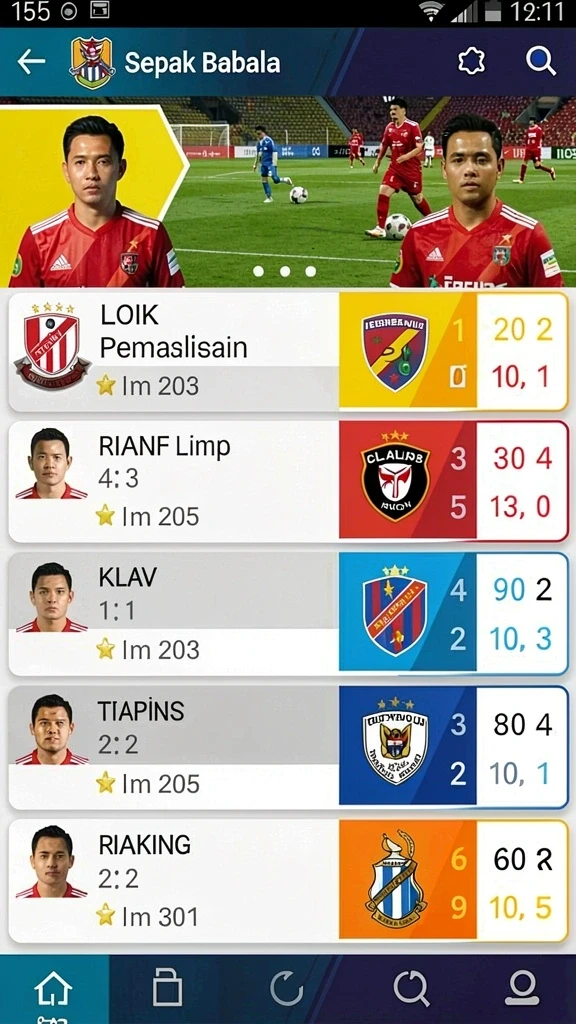Pemandangan dunia game yang memukau dan detail.