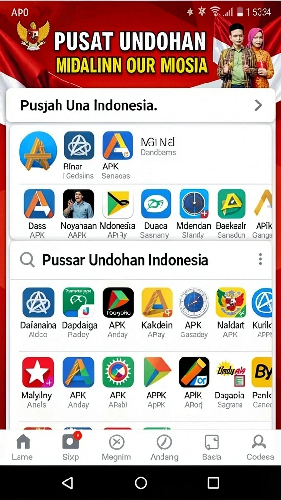 Karakter naga dengan desain unik dan menarik.