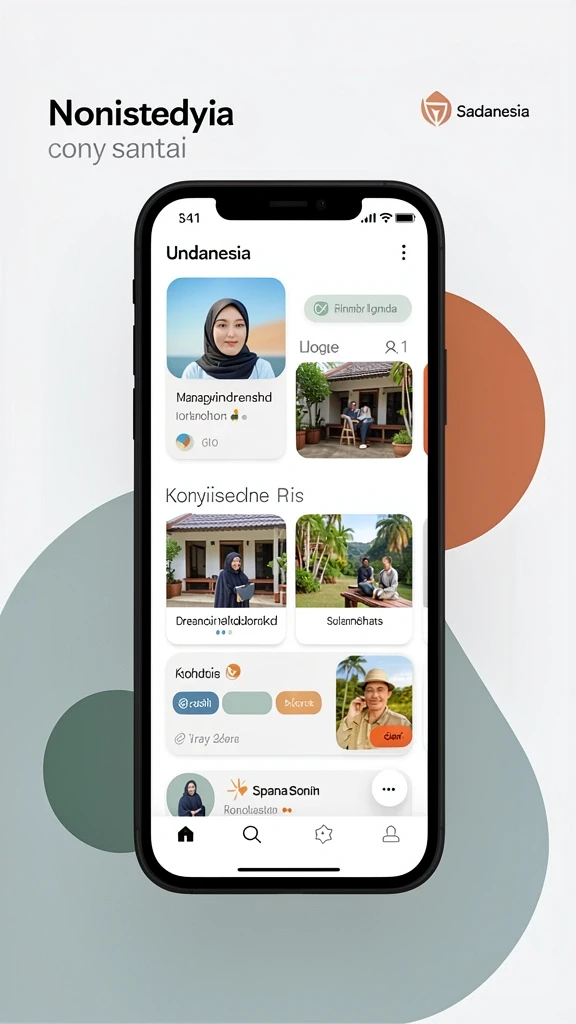 Antarmuka yang modern dan mudah digunakan.
