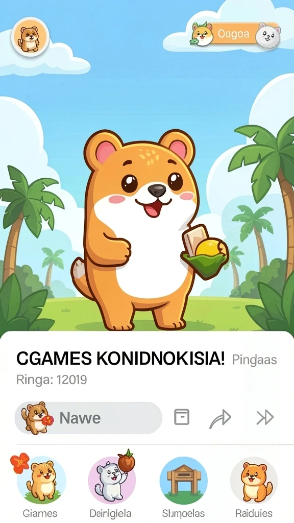 Karakter unik yang bisa dimainkan di QQ222.