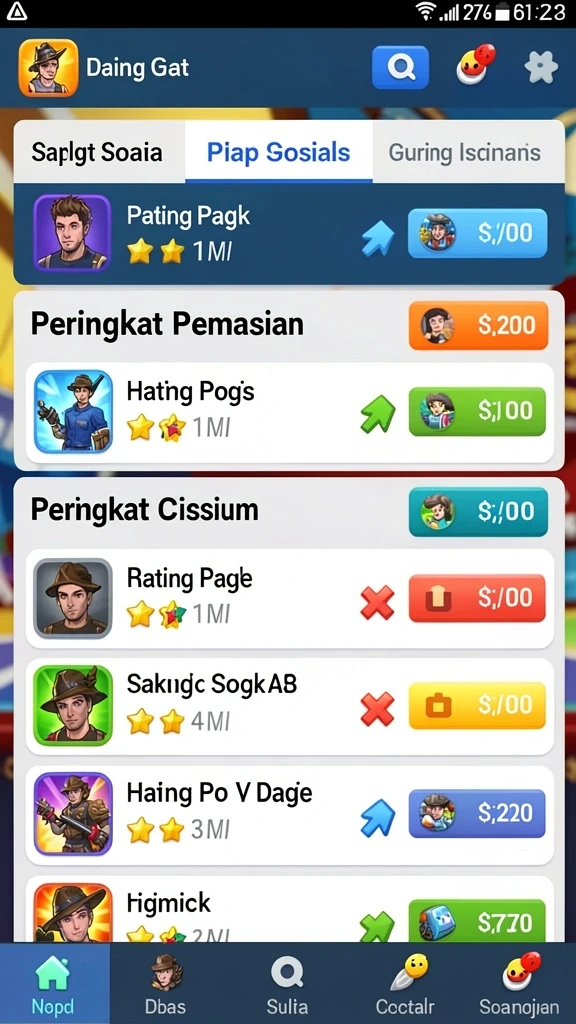 Tampilan antarmuka yang ramah pengguna.