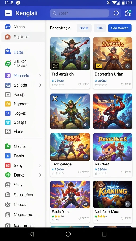 Screenshot menampilkan grafis yang tajam dan warna yang cerah.