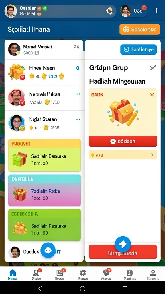 Grafik indah yang memikat mata pemain.