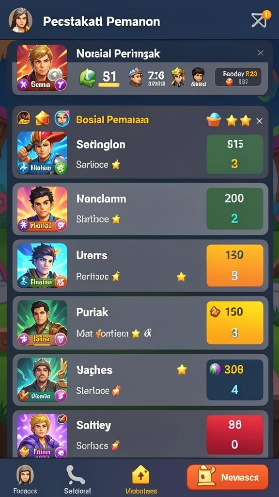 Screenshot menunjukkan karakter utama dalam aksi melawan musuh.