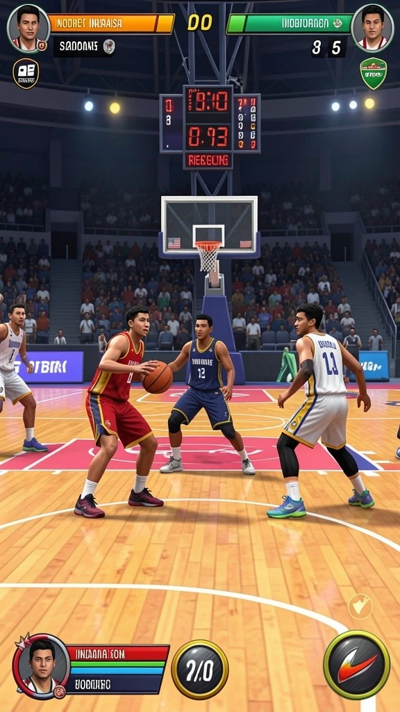 Player sedang berkolaborasi dalam misi multiplayer.