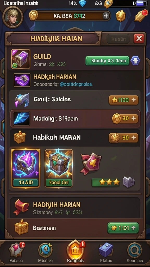Interaksi multiplayer yang seru dengan teman.