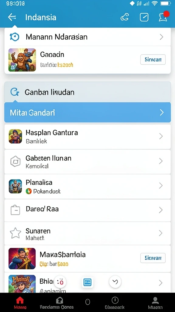 Antarmuka pengguna yang menarik dan mudah dinavigasi.