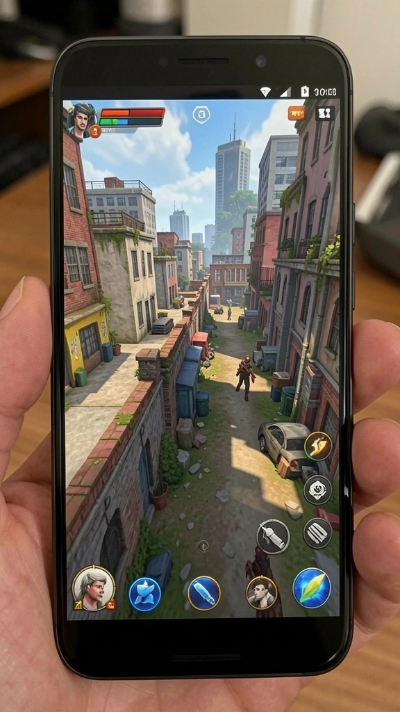 Tampilan gameplay yang seru dan interaktif.