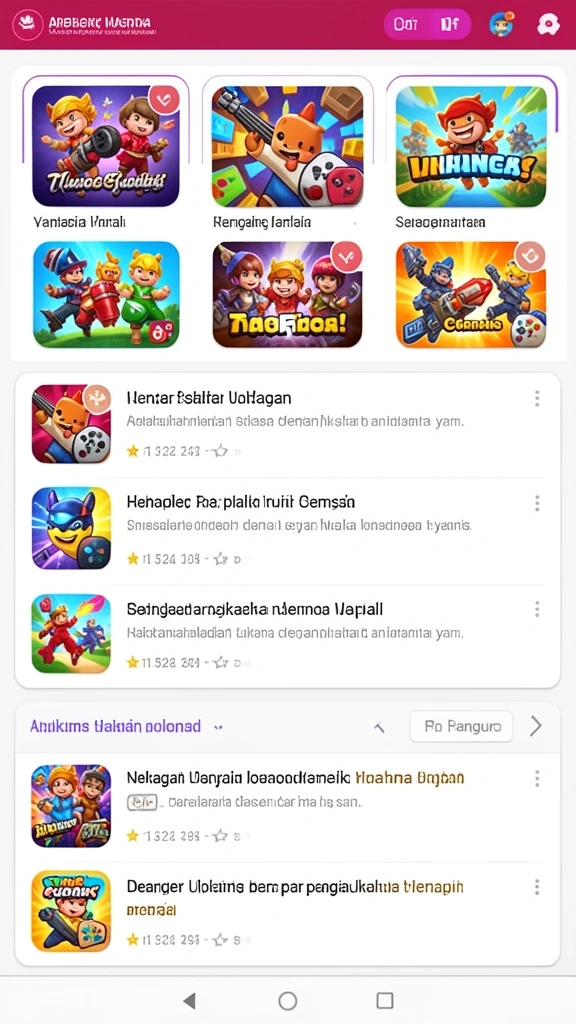 Desain grafis yang memukau dan detail.