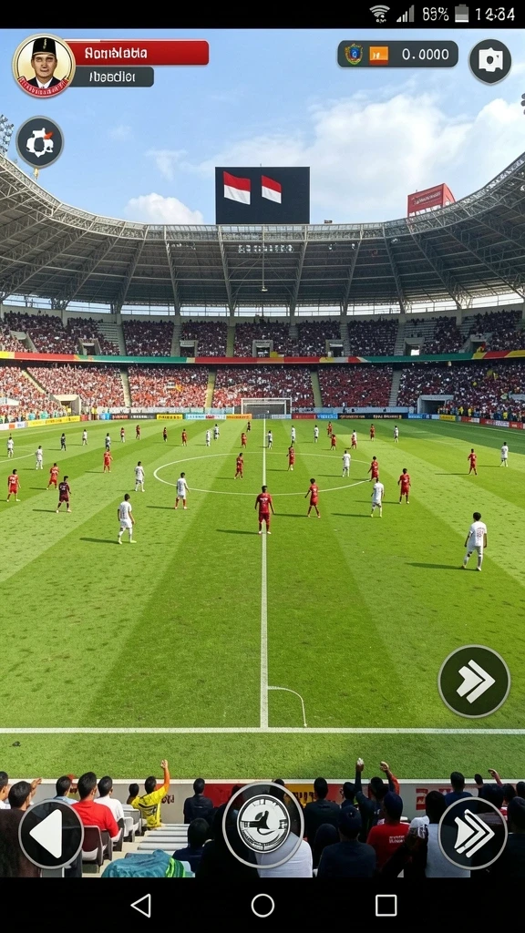 Tampilan utama SKY77 dengan grafik yang memukau.
