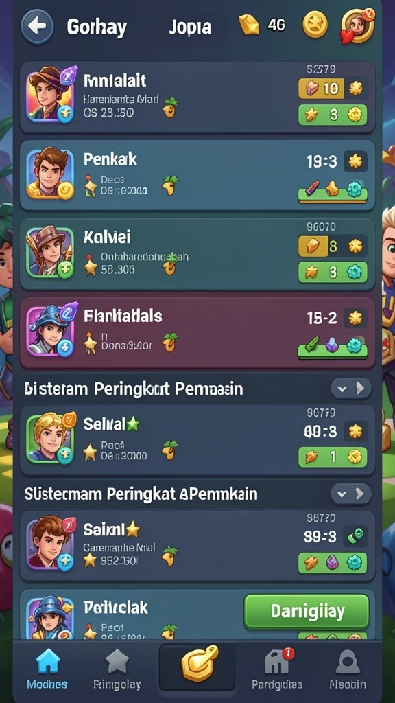 Ilustrasi item eksklusif yang dapat dimenangkan di game.