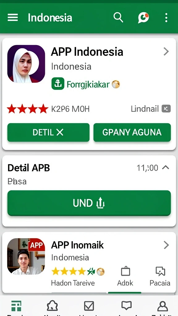 Tampilan awal permainan yang menarik.
