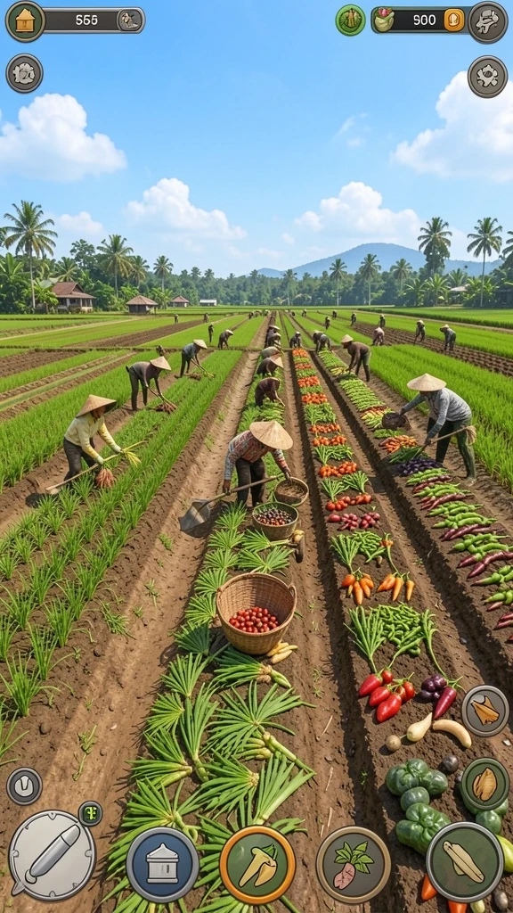 Karakter-karakter unik dengan kemampuan berbeda.