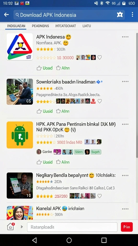 Tampilan antarmuka yang ramah pengguna.