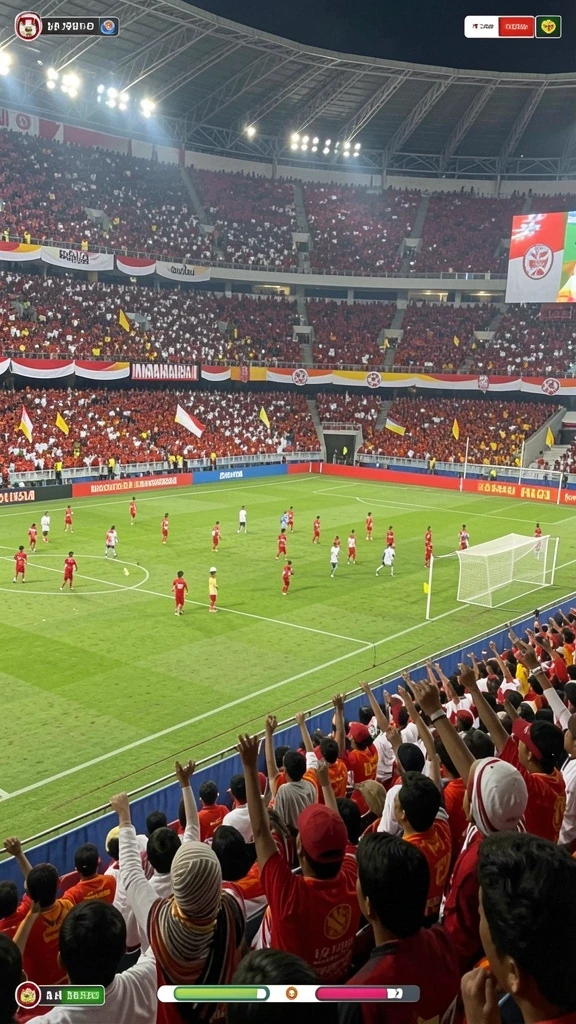 Pilihan karakter yang bervariasi dan menarik.