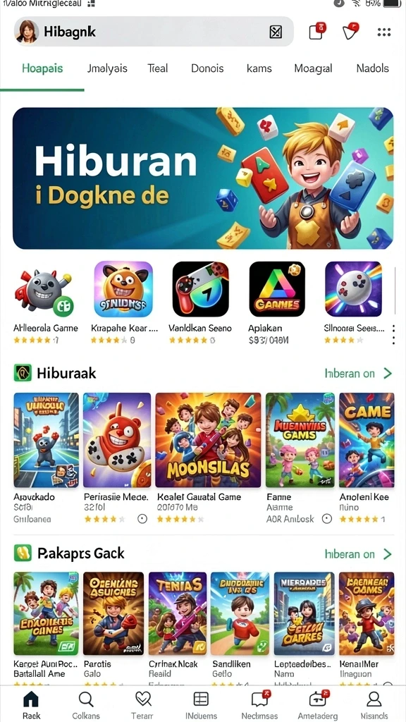 Tampilan antarmuka yang ramah pengguna.