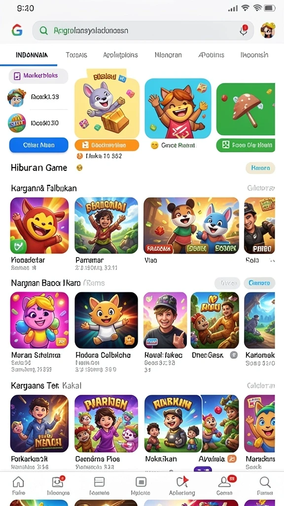 Level baru dengan tantangan yang seru dan menarik.