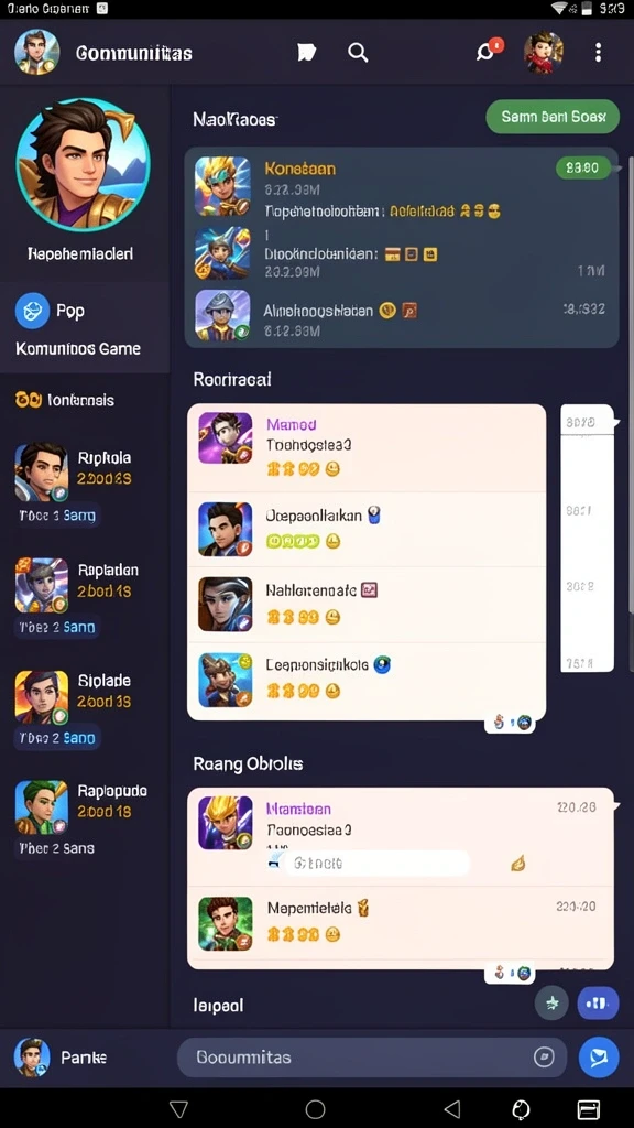 Gameplay seru yang membuat ketagihan.